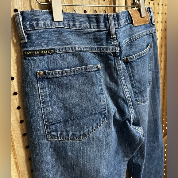 EUC Nautica Blue Straight Jeans Classic Style W33 L30 - Picture 2 of 5